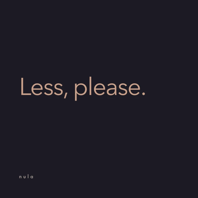 Nula ad: Nobody asks