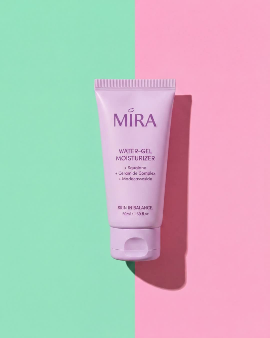 Mira Skin water-gel moisturizer, front view