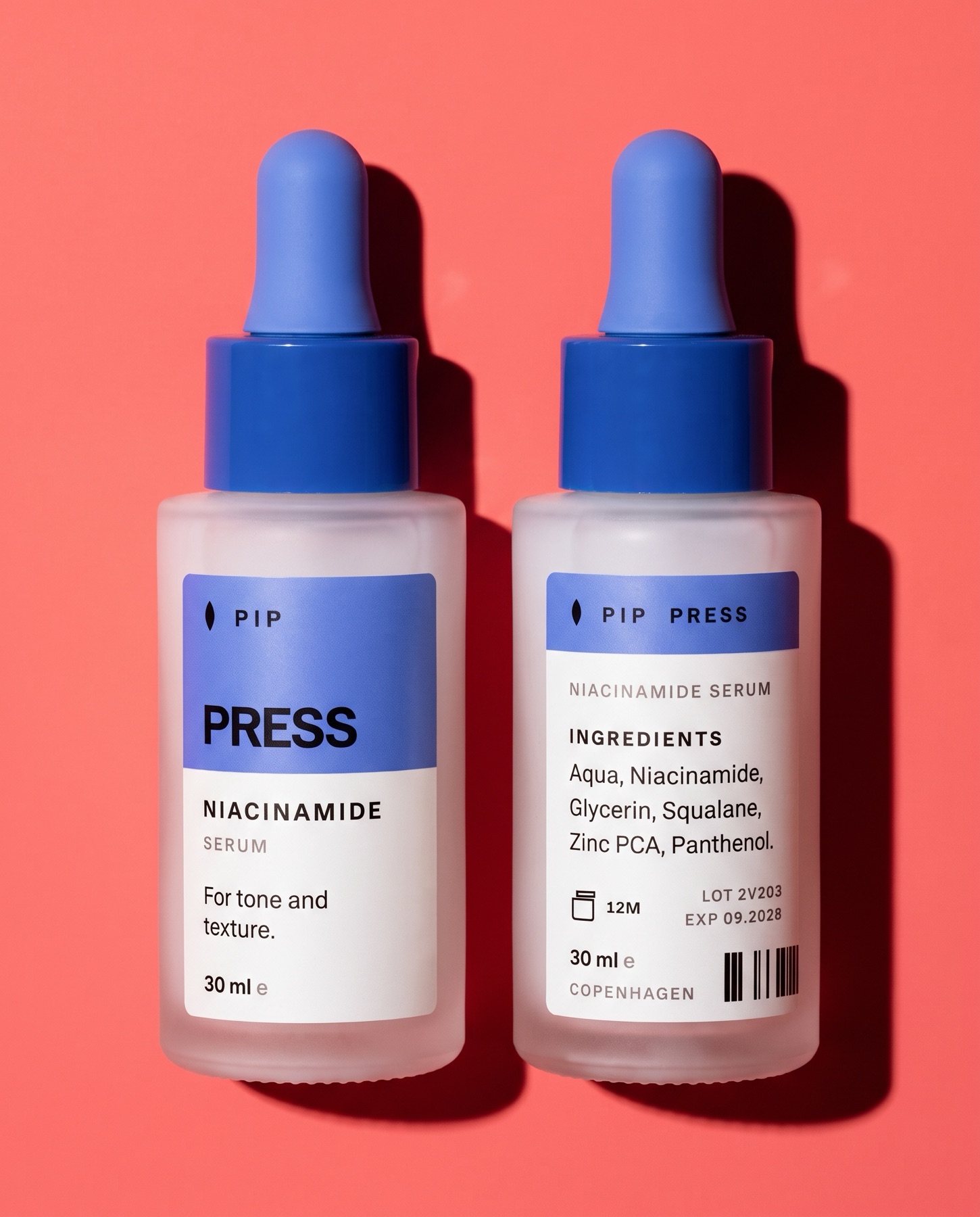 Press · Front and back