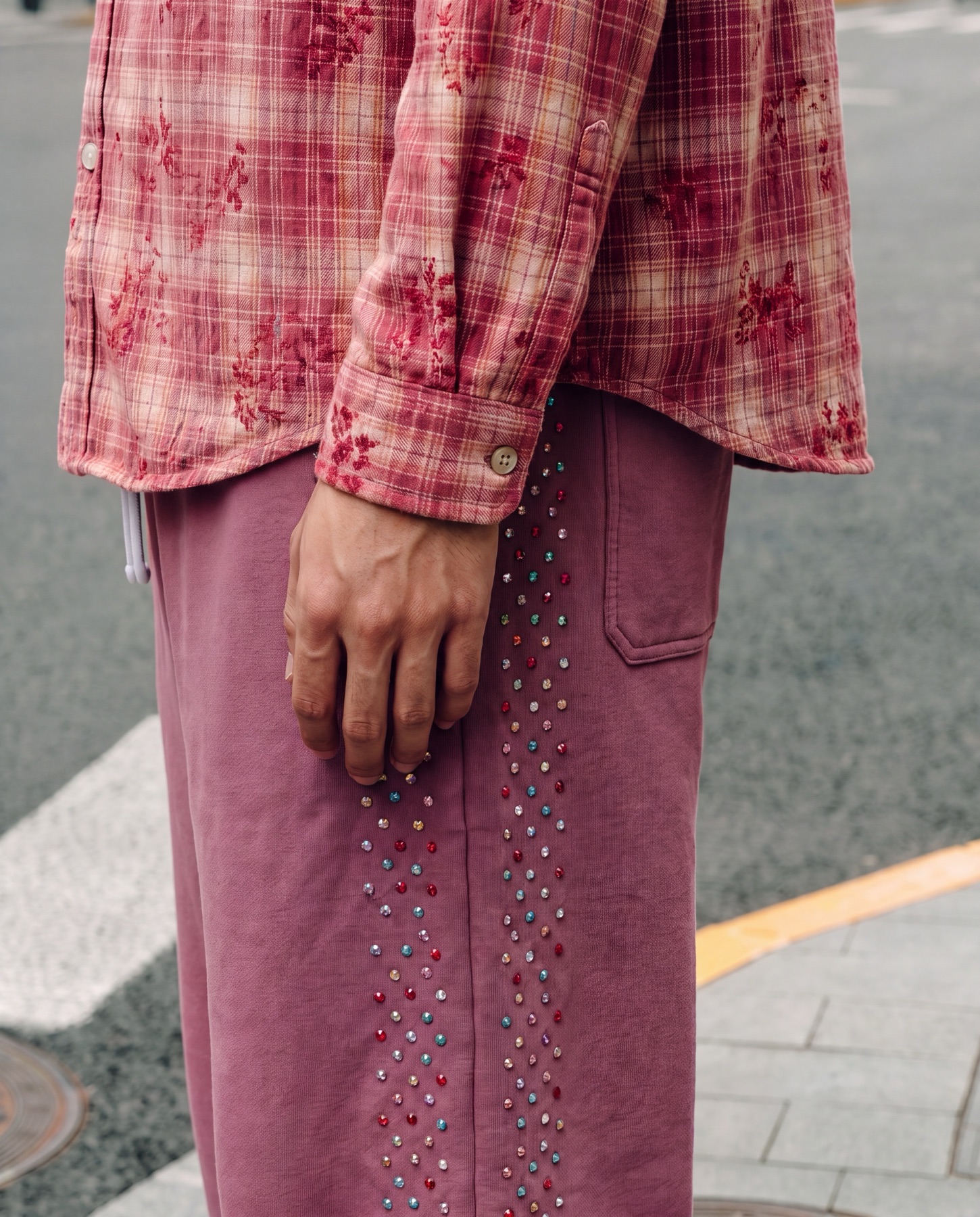 Jacket and trouser detail
