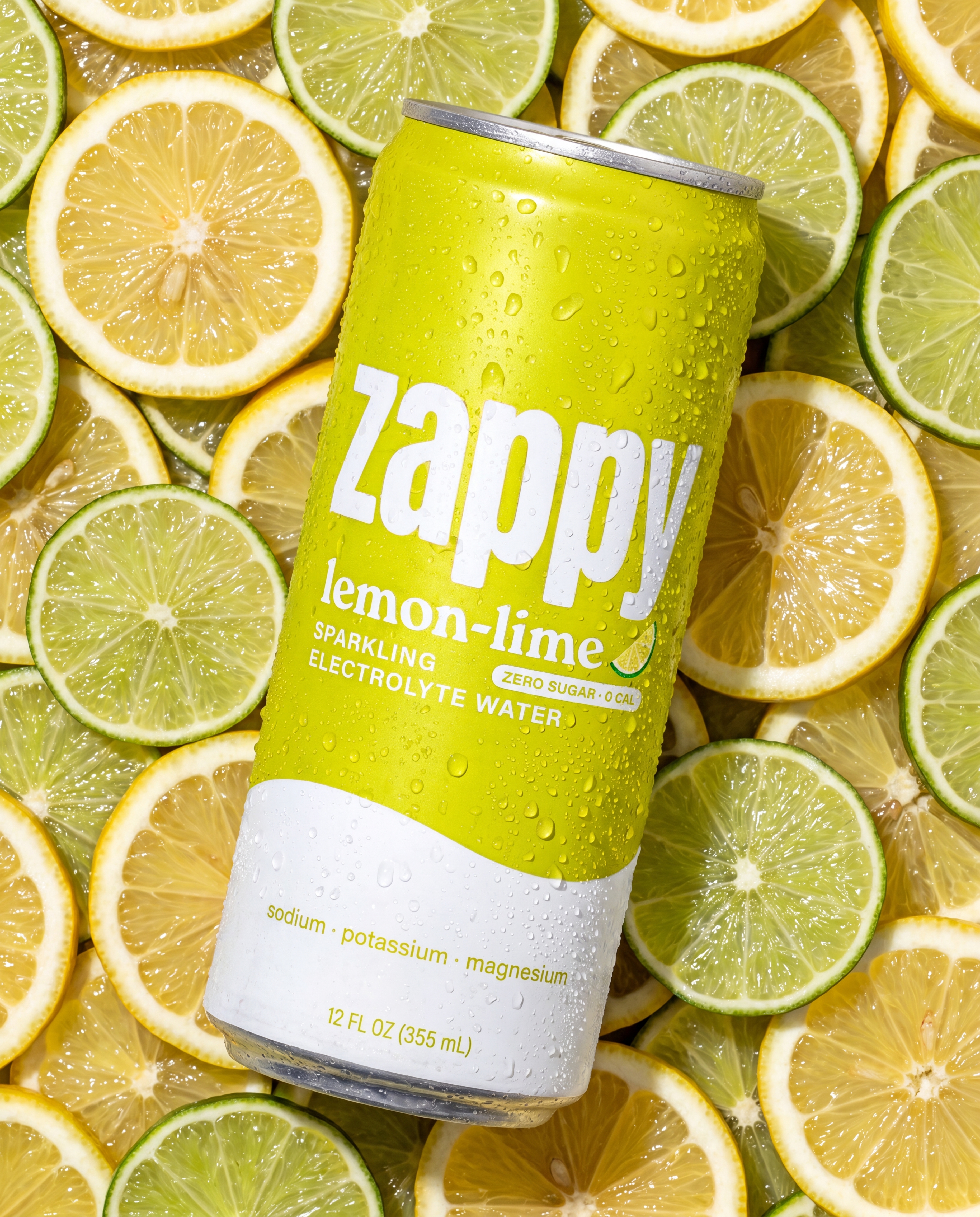 Zappy lemon-lime campaign poster
